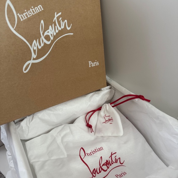 CHRISTIAN LOUBOUTIN Duvette Spikes 39.5 Cutout Suede Pumps Pink - Picture 7 of 7